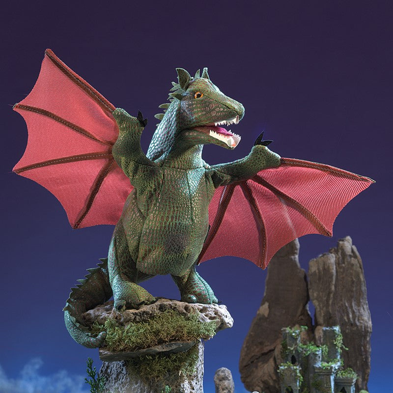 Folkmanis - Winged Dragon Hand Puppet