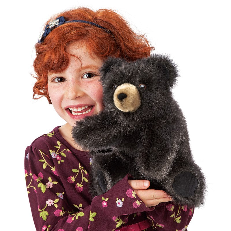 Folkmanis - Baby Black Bear Puppet