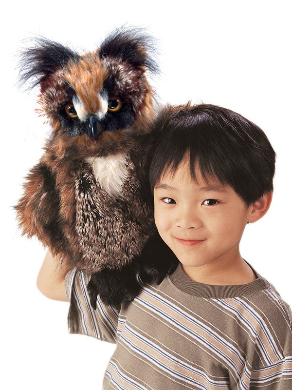 Folkmanis - Great Horned Owl Puppet