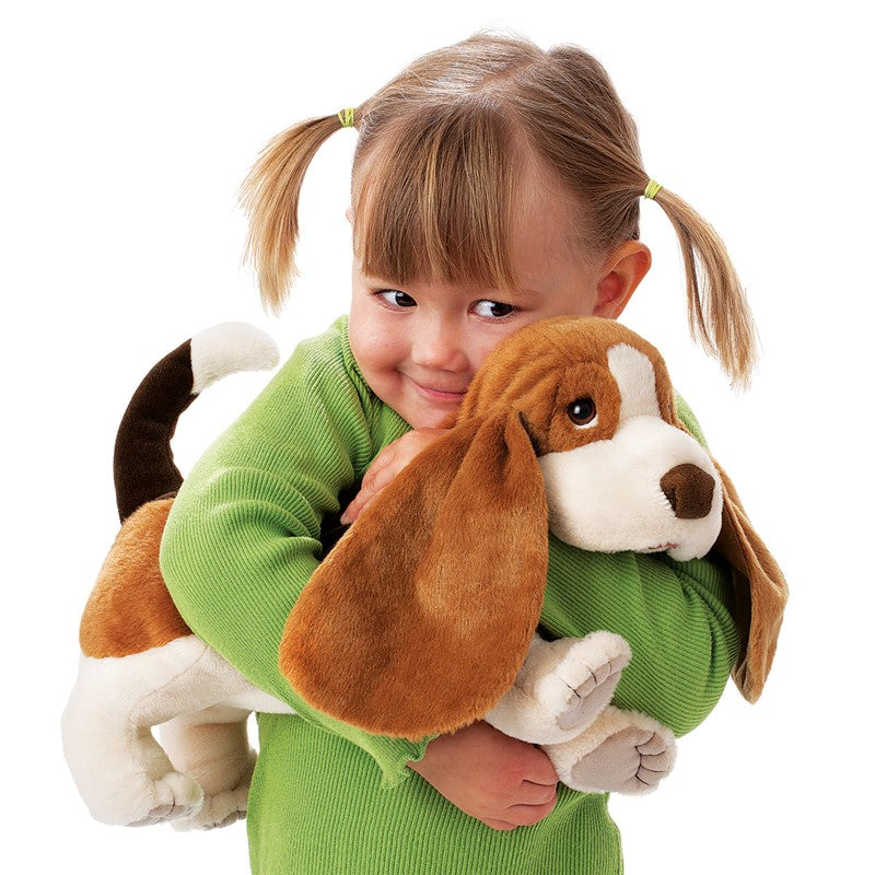 Folkmanis - Basset Hound Puppet