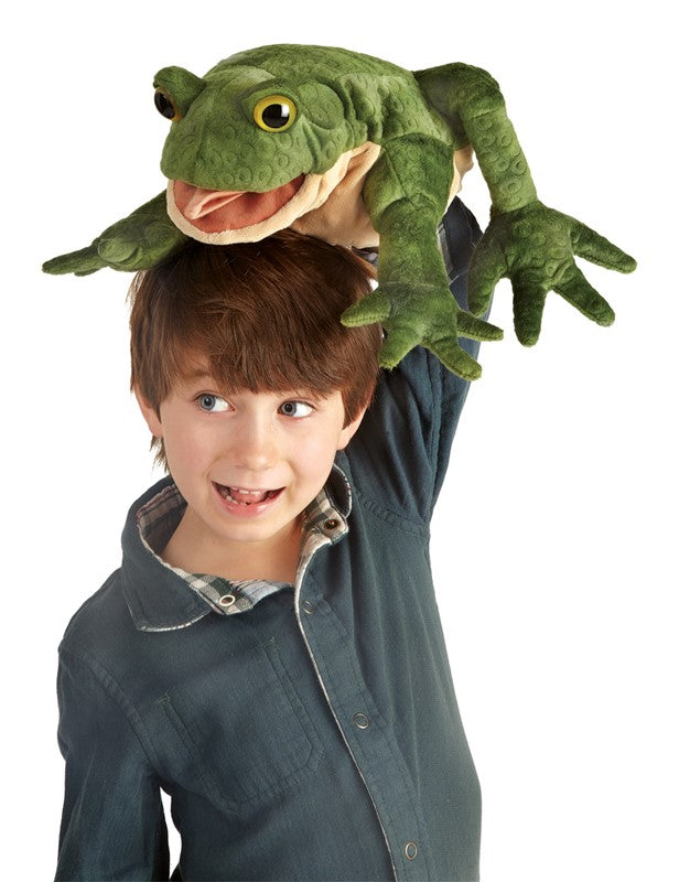 Folkmanis - Green Toad Puppet