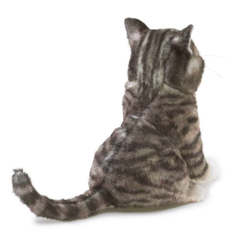 Folkmanis - Mini Tabby Cat Finger Puppet