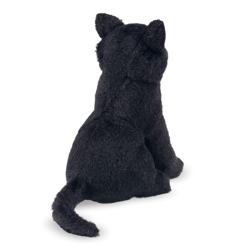 Folkmanis - Mini Black Cat Finger Puppet