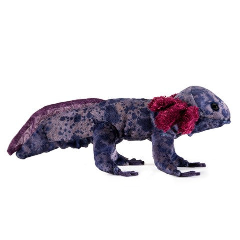 Folkmanis - Black Axolotl Puppet