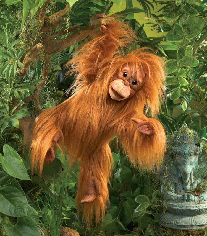 Folkmanis - Baby Orangutan Puppet