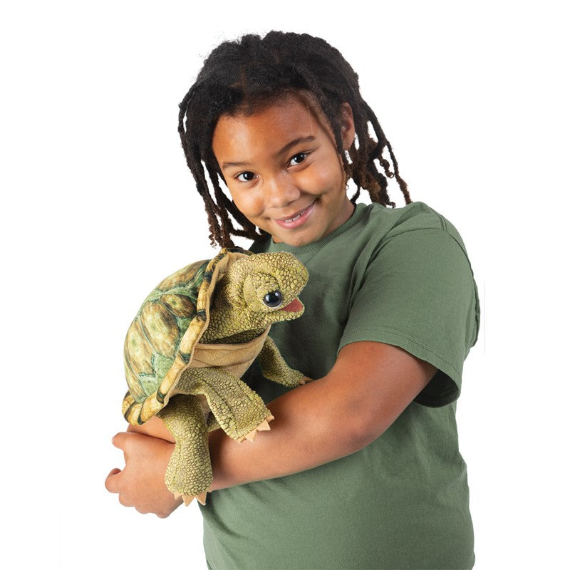 Folkmanis - Standing Tortoise Puppet
