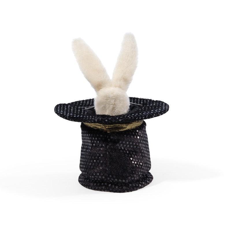 Folkmanis - Mini Magic Rabbit in a Hat Finger Puppet