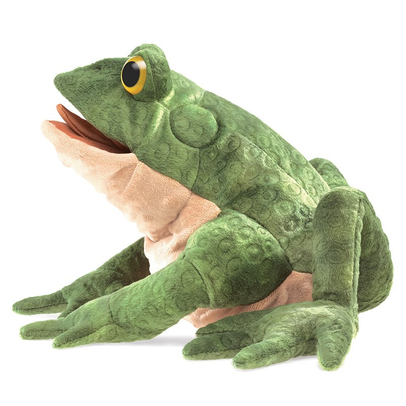 Folkmanis - Green Toad Puppet