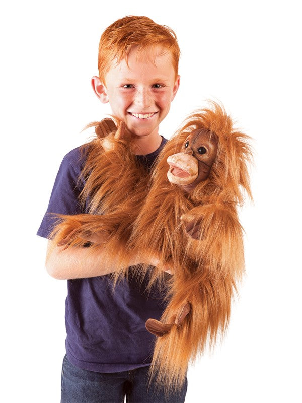 Folkmanis - Baby Orangutan Puppet