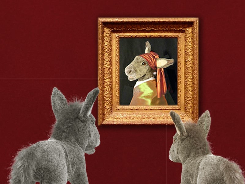 Folkmanis - Baby Donkey Puppet