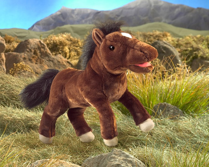 Stoat Puppet Folkmanis - Horse Puppet – The Play Room