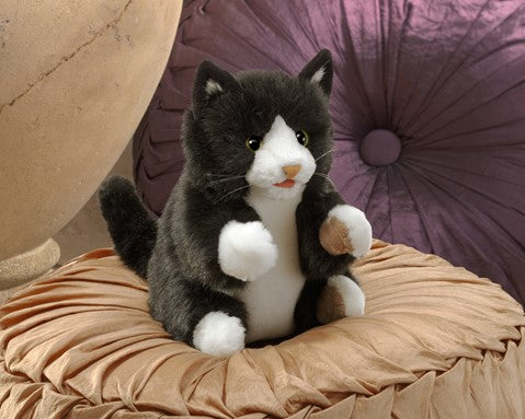 Folkmanis - Tuxedo Kitten Puppet