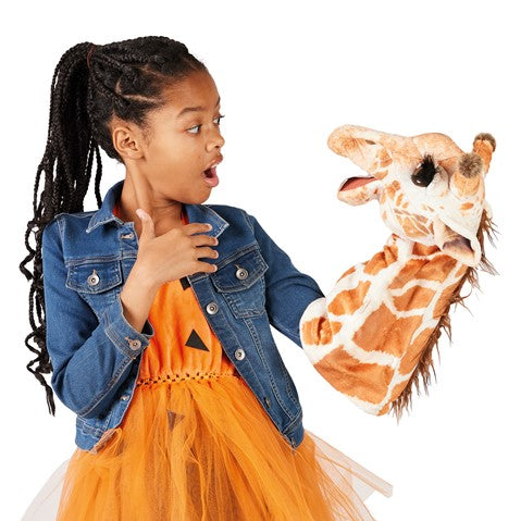 Folkmanis - Giraffe Stage Puppet