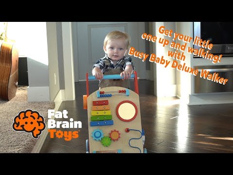 Fat Brain Busy Baby Deluxe Walker