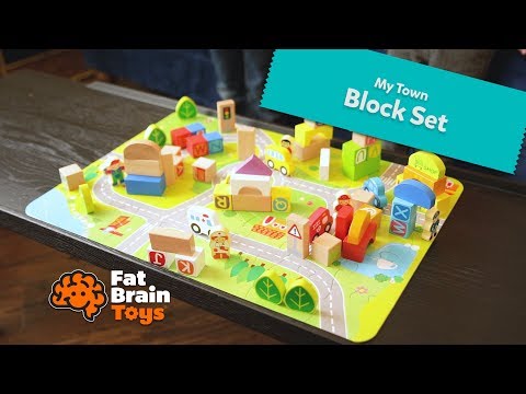 Fat Brain - My Town Block Set