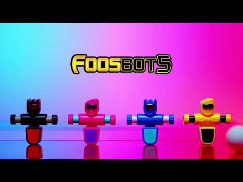 Fat Brain - Foosbots Single Bolt Green/Purple