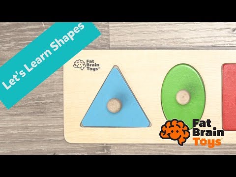 Fat Brain - Lets Learn Shapes Puzzle