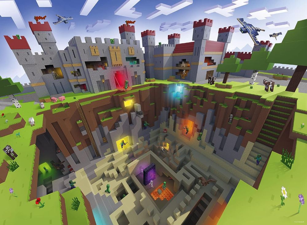 Ravensburger - Minecraft Cutaway 300p