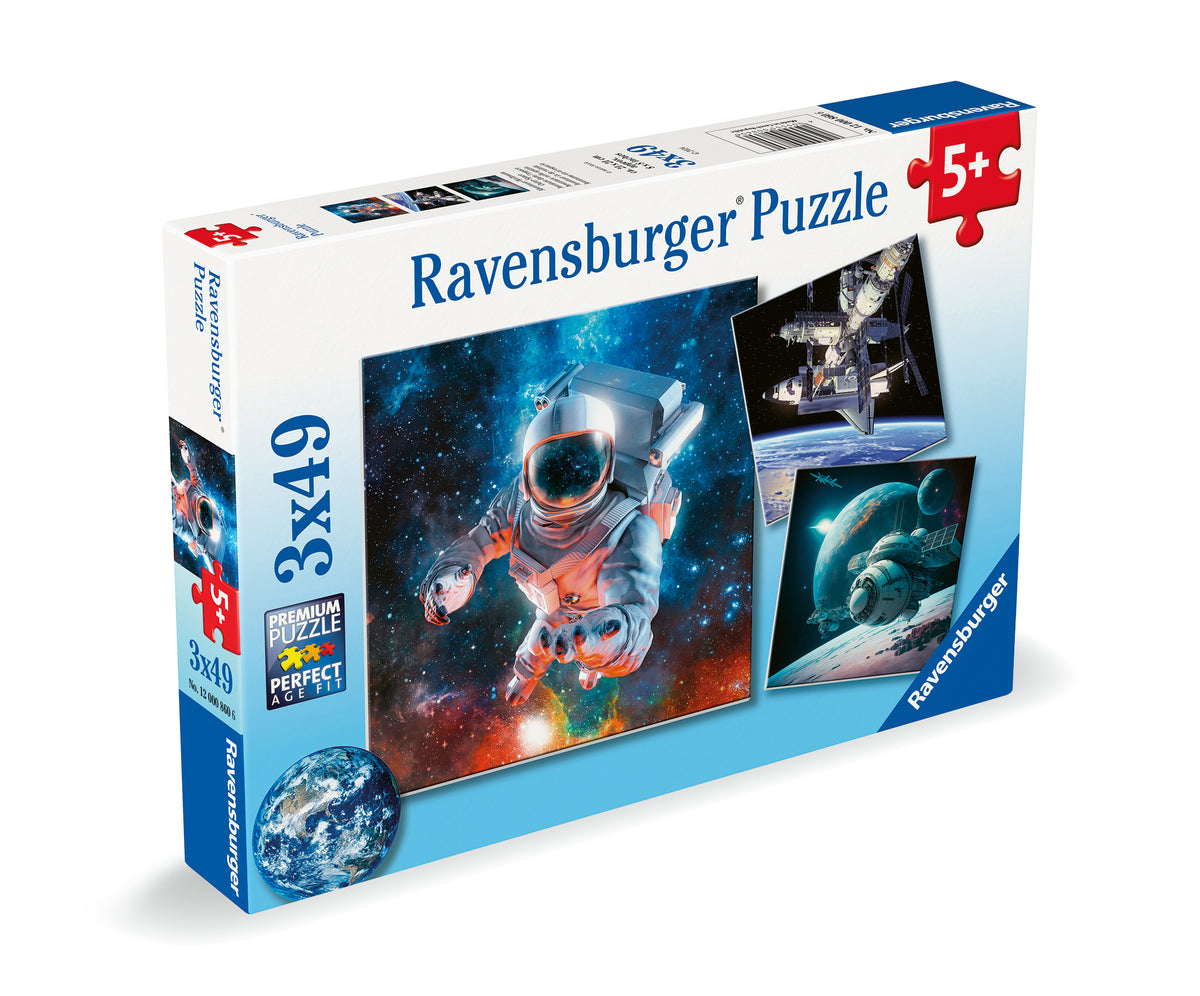 Ravensburger - Outer Space Puzzle 3x49PC