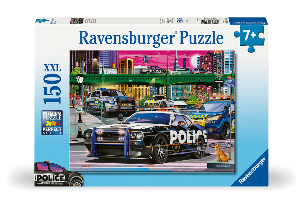 Ravensburger - Police on Patrol  Puzzle 150pc