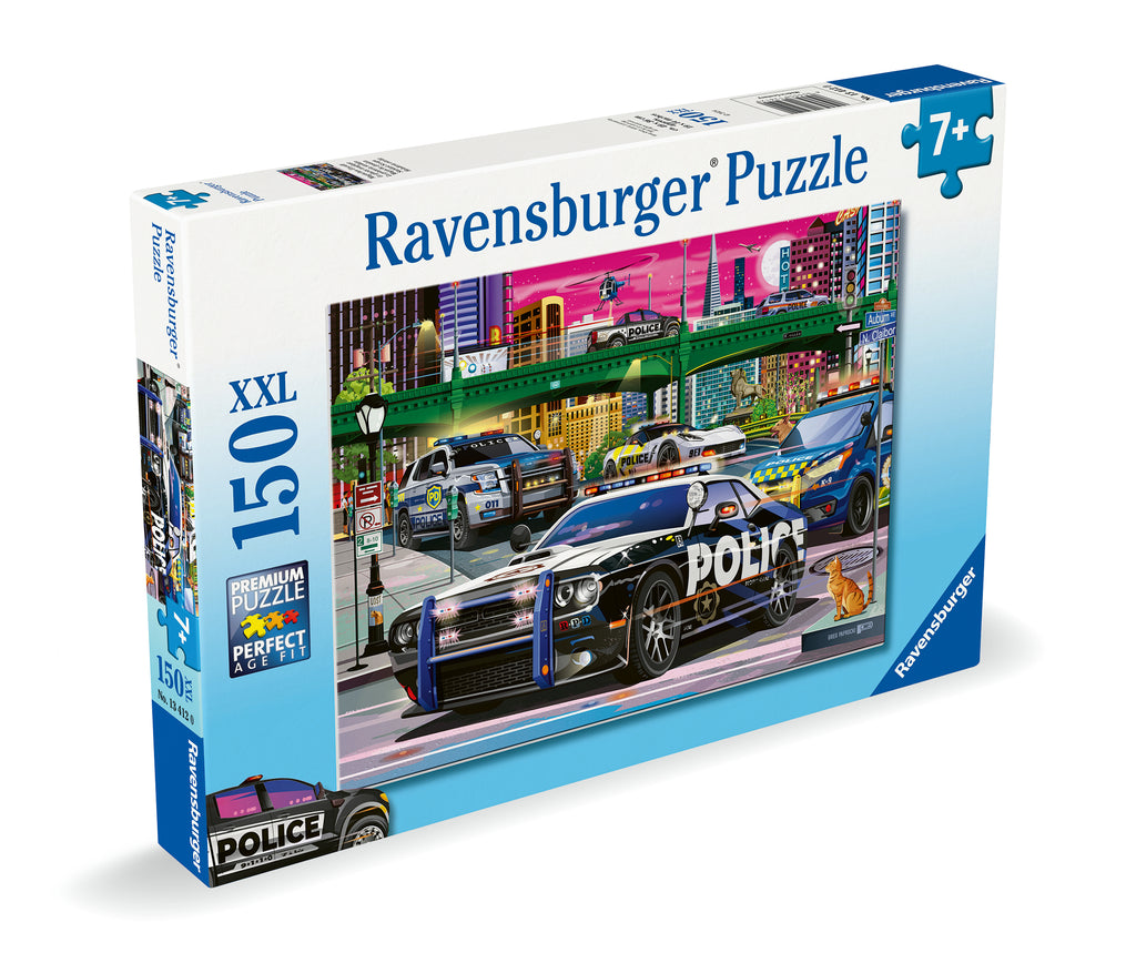 Ravensburger - Police on Patrol  Puzzle 150pc