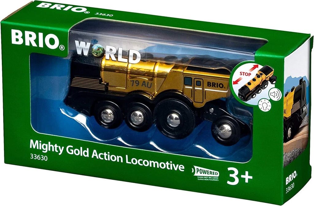 BRIO - Mighty Gold Action Locomotive