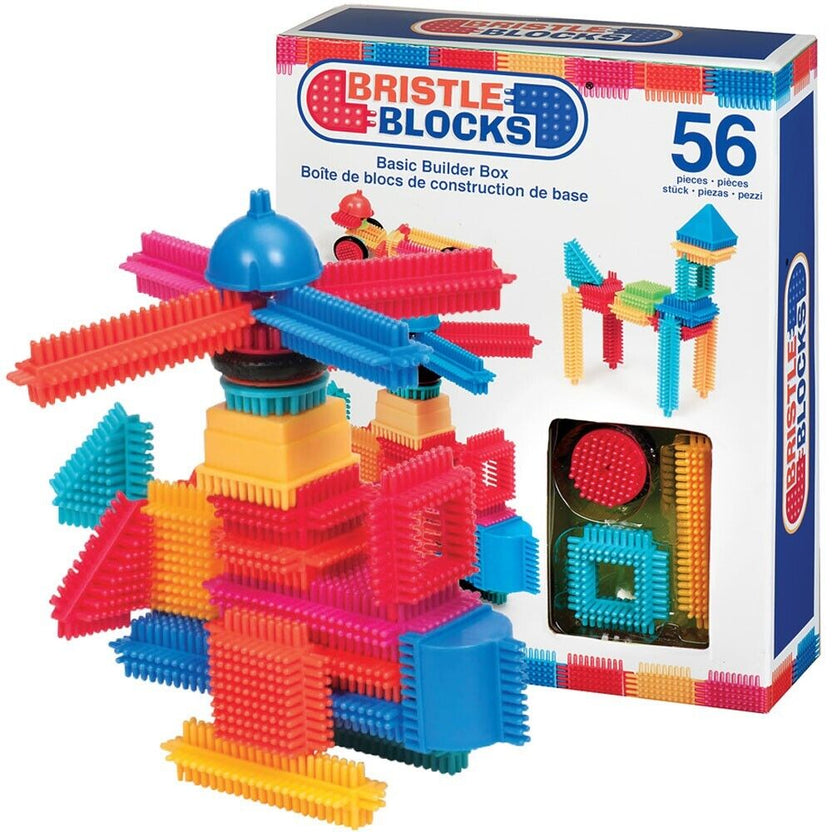 Bristle Blocks - Basic Builder - 56Pcs – The Play Room