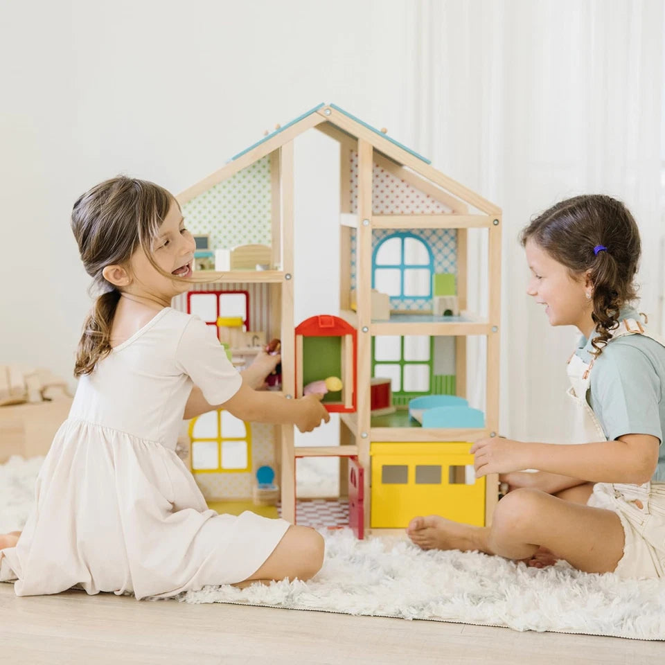 Melissa & Doug - Hi-Rise Dollhouse