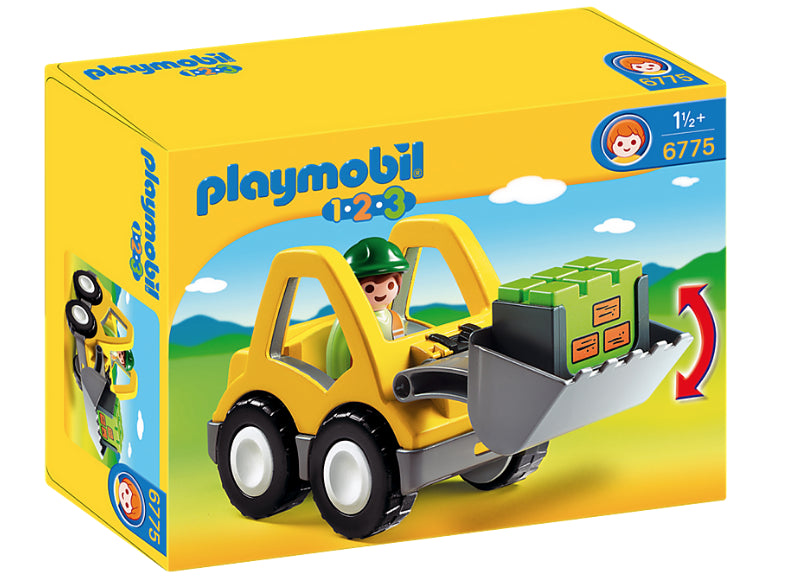 Playmobil - 1.2.3 Front Loader (6775)