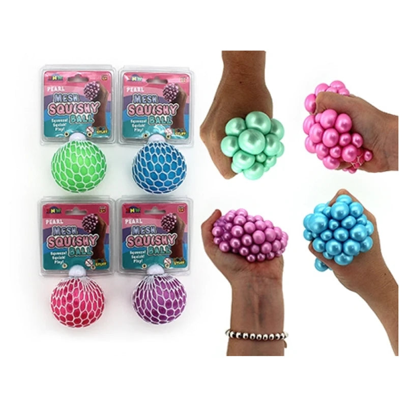 Tnw - Mesh Squishy Ball Pearl