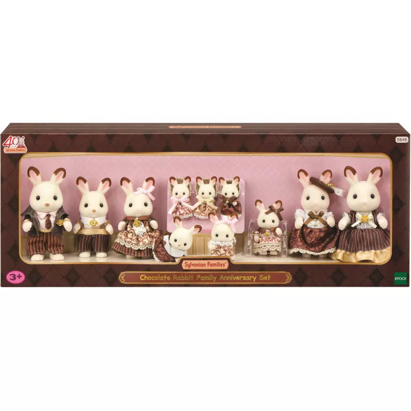 Sylvanian Families - Chocolate Rabbit Families Anniversary Set