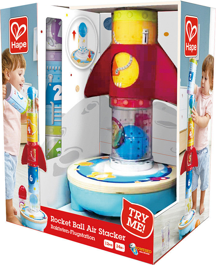 Hape - Rocket Ball Air Stacker