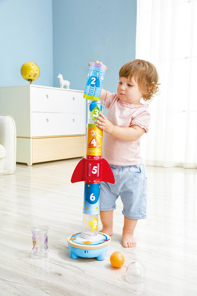 Hape - Rocket Ball Air Stacker