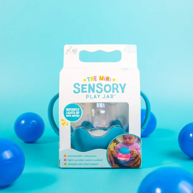 Jellystone - Mini Sensory Jar Blue