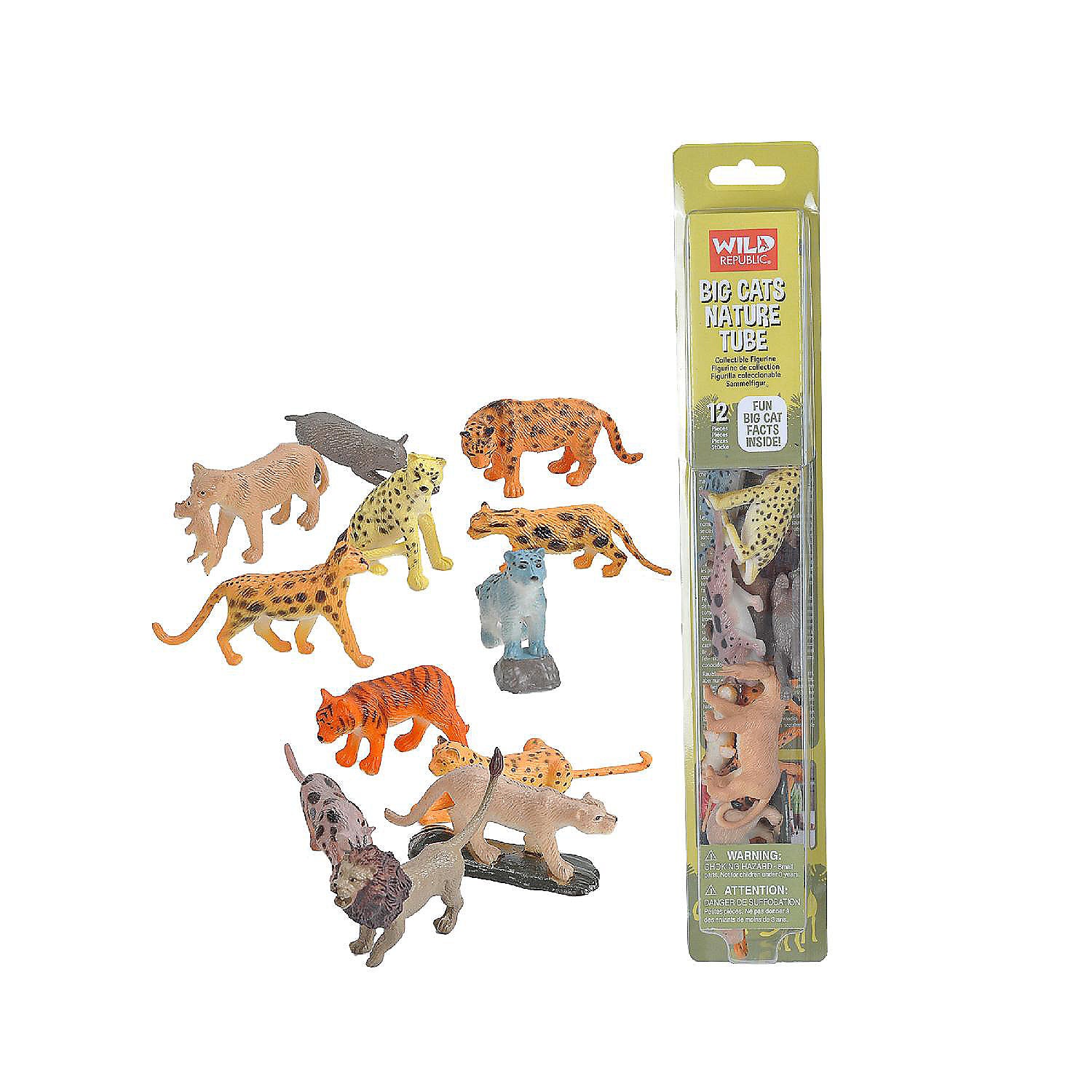 Wild Republic - Nature Tubes - Big Cats