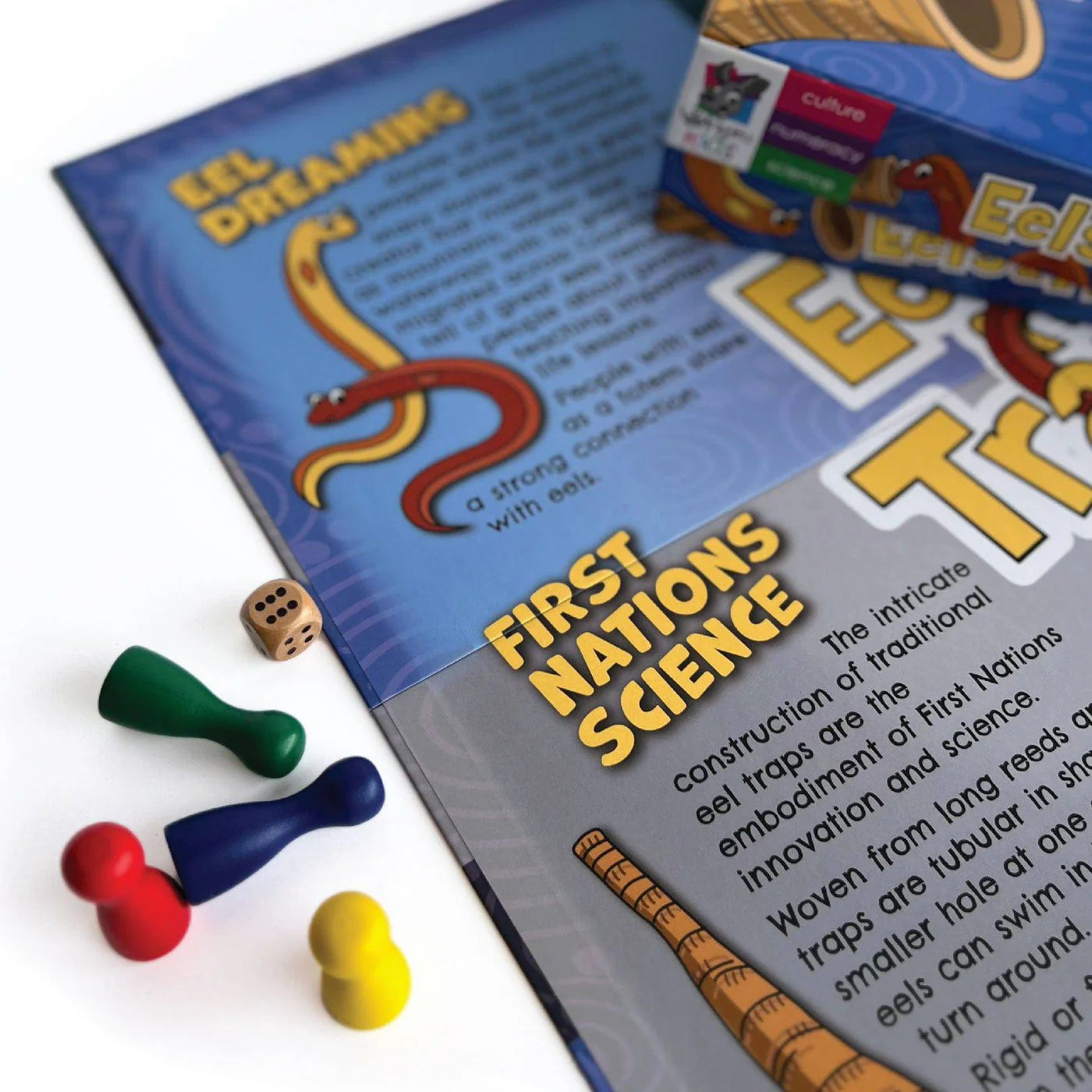 Eels and Traps Board Game