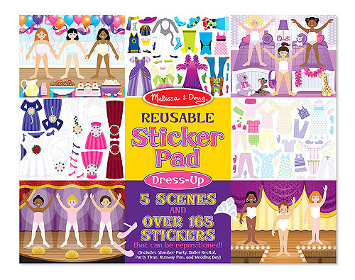 Melissa & Doug - Reusable Sticker Pads Dress Up