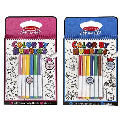 Melissa & Doug - Color by Numbers - ON the GO Travel Activity