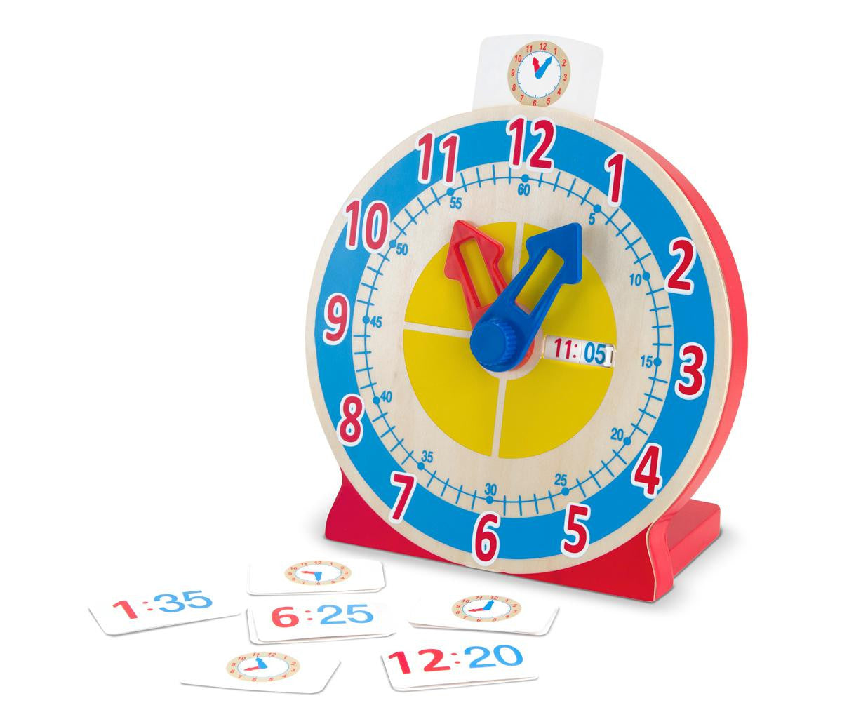 Melissa & Doug - Turn & Tell Wooden Clock