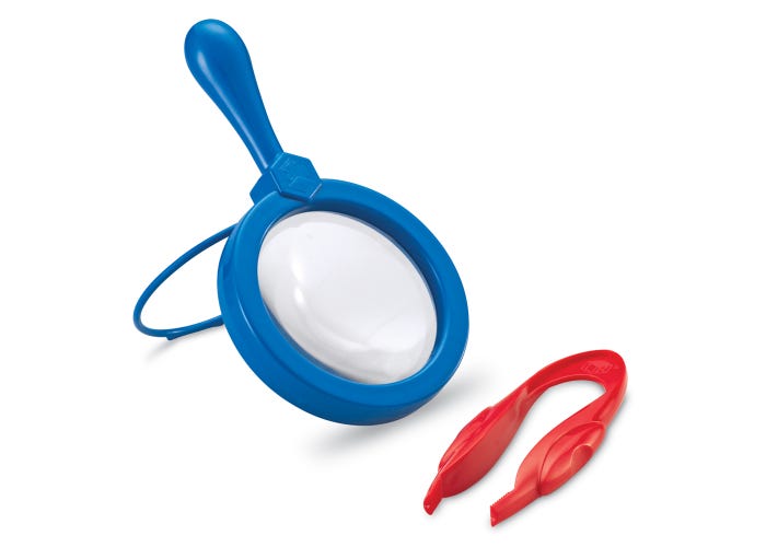 Learning Resources - Magnifier & Tweezers