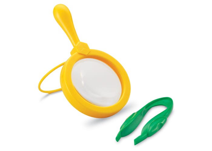 Learning Resources - Magnifier & Tweezers