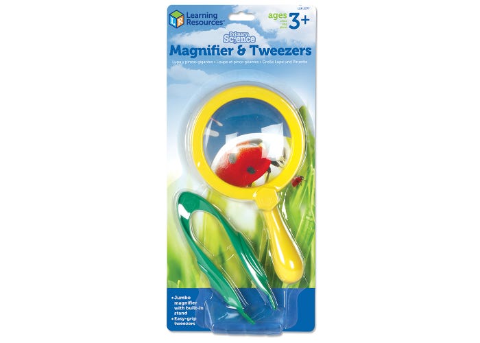 Learning Resources - Magnifier & Tweezers