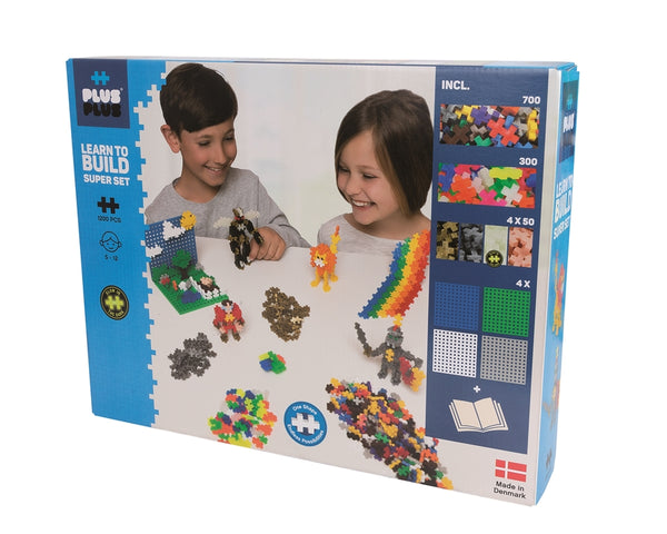 Plus-Plus Learn to Build Super Set 9603811 - Set di mattoncini da Plus-Plus Learn to Build Super Set 9603811 - Set di mattoncini da