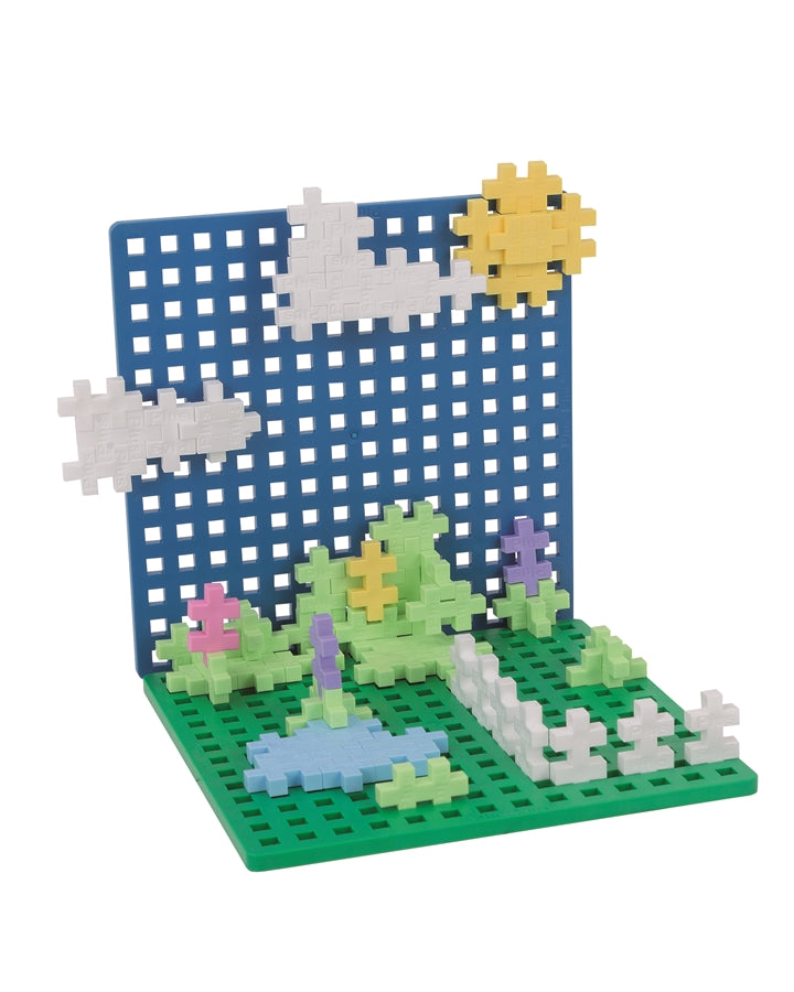 Plus Plus Puzzles - Pastel - Learn to Build Super Set - 1200 Pcs