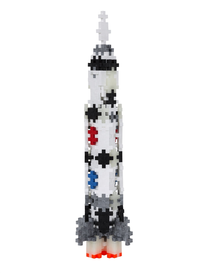 Plus Plus Puzzles - Saturn V Rocket - Mix Tube - 240 Pcs