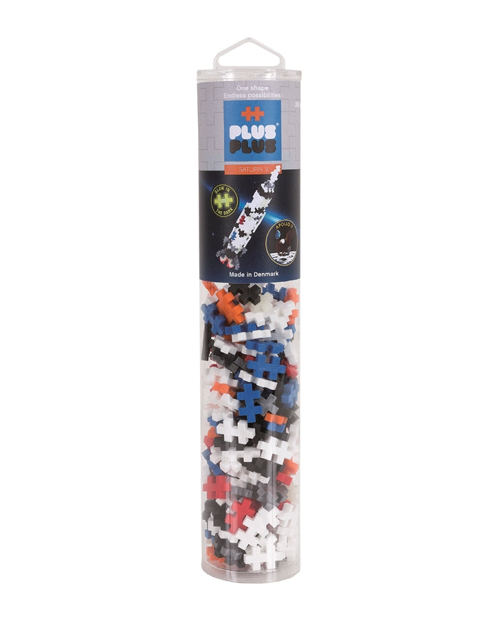 Plus Plus - Saturn V Rocket - Mix Tube - 240 pc