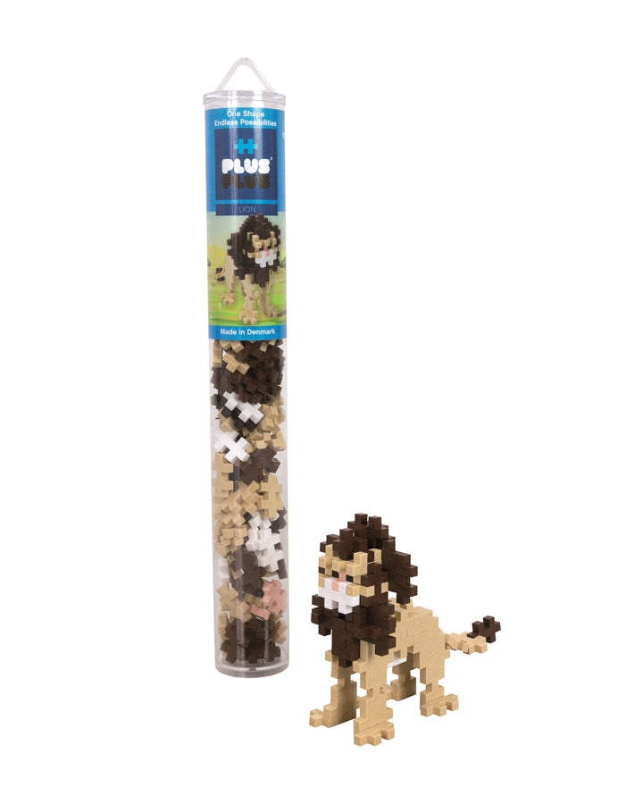 Plus-Plus 4191 Lion Tube Mix (100 Pieces Plus-Plus 4191 Lion Tube Mix (100 Pieces