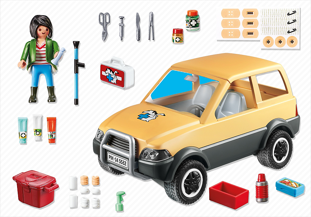 Playmobil - Vet with Car (5532)