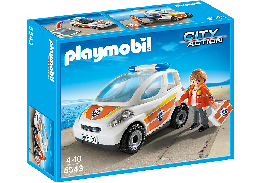 Playmobil - Coast Guard Emergency Vehicle (5543)