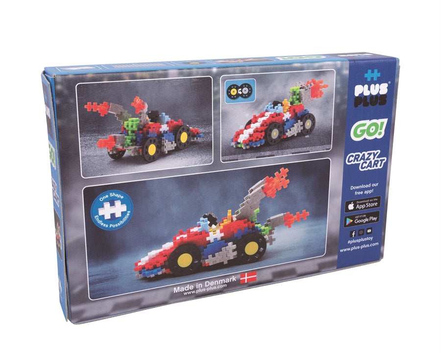 Plus Plus Puzzles - Go! Crazy Cart - 240 Pcs